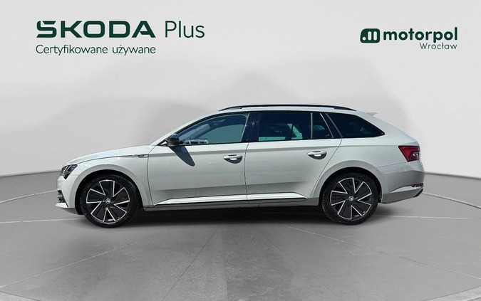 Skoda Superb cena 182850 przebieg: 13589, rok produkcji 2023 z Wolbórz małe 704